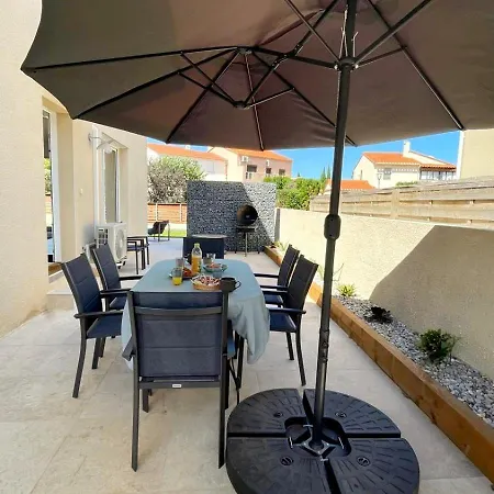 Le Cabes - 2 Chambres - Climatisation - Bbq -Terrasse - Wifi - Bureau - Sudsejourconciergerie Cabestany Exterior photo