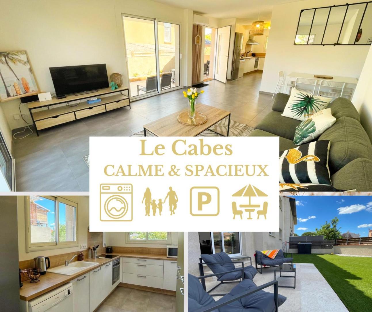 Le Cabes - 2 - Climatisation - Bbq -terrasse - Wifi - Bureau - Sudsejourconciergerie Appartement *